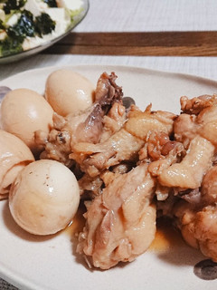 鶏肉と卵の酢醤油煮-レシピのメイン写真