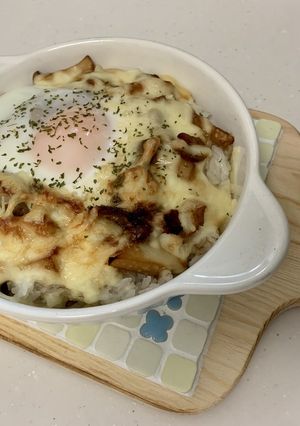 某パスタ店「J」風 豚肉の和風ドリア-レシピのメイン写真