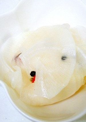 大根の千枚漬け（アセロラドリンク使用）-レシピのメイン写真
