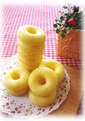 * 簡単チーズケーキna❤焼きドーナツ♪-レシピのメイン写真