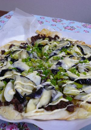 ♫ピエトロもどきの挽肉ピザ♫-レシピのメイン写真