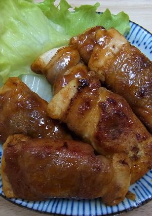 豆腐の豚肉巻きソテー-レシピのメイン写真
