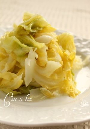 春キャベツの昆布茶風味-レシピのメイン写真