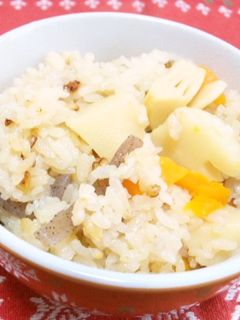 たけのこご飯-レシピのメイン写真