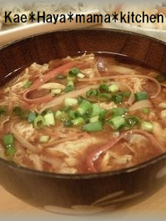 ✿カニ玉味噌汁✿-レシピのメイン写真