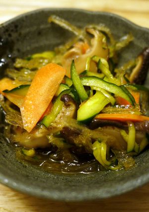 サラダ寒天の中華風和え物-レシピのメイン写真