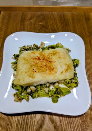 野菜たっぷり　白身魚のムニエル-レシピのメイン写真