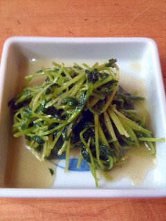 豆苗のシンガポール風炒め-レシピのメイン写真