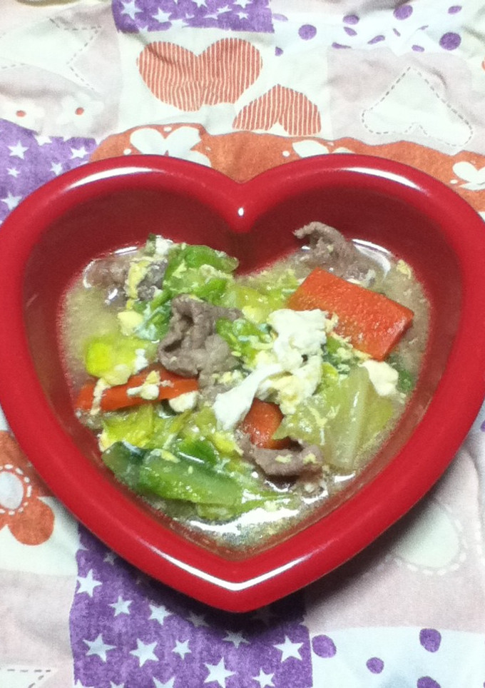 中華風！きゃべつﾀﾏｺﾞのとろとろ煮-レシピのメイン写真