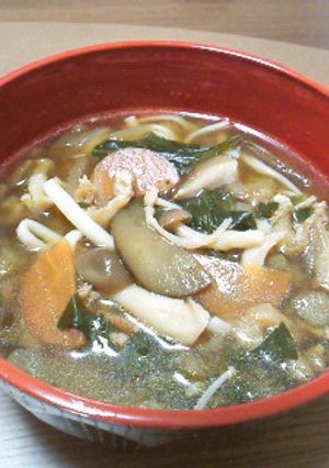 お鍋ひとつで簡単！具だくさんうどん★-レシピのメイン写真