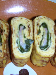 お弁当に☆大葉ベーコンチーズの卵焼き-レシピのメイン写真