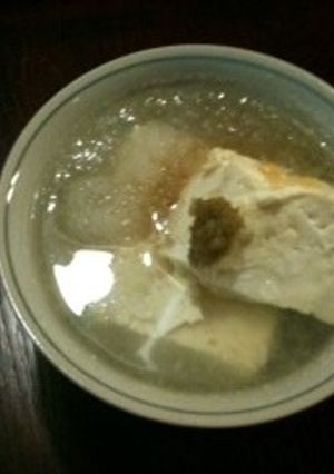 超簡単・あっさりおいしい雪見豆腐-レシピのメイン写真