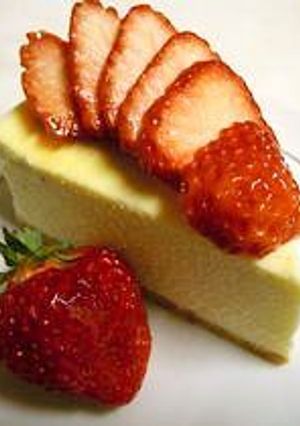 ホワイトチョコinチーズケーキ-レシピのメイン写真