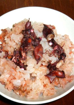超簡単・ホタルイカの炊き込みご飯-レシピのメイン写真