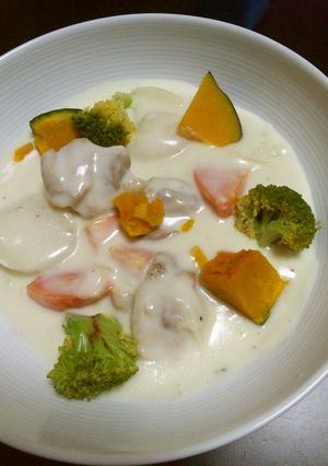 ルーなし☆米粉のクリームシチュー☆-レシピのメイン写真