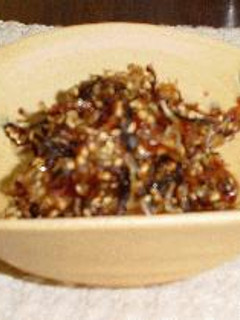 昆布とジャコと鰹節の佃煮-レシピのメイン写真