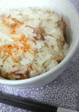 超簡単!お鍋の残り出汁で炊き込みご飯♪-レシピのメイン写真