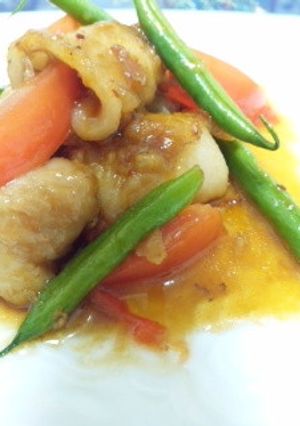 くるくる豚と彩り野菜のの柔らか照り焼き-レシピのメイン写真
