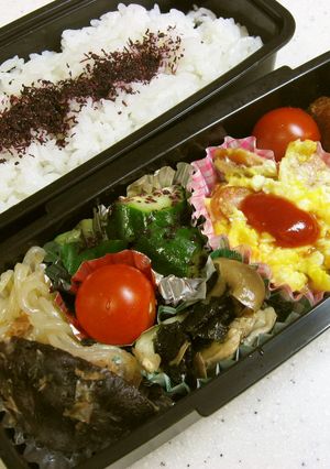 お弁当に。・＊・。しめじの磯部和え-レシピのメイン写真