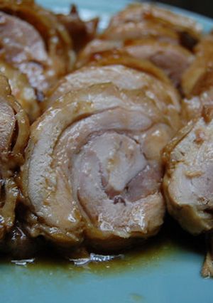 ☆肉屋直伝☆チキンロール　圧力鍋で簡単-レシピのメイン写真