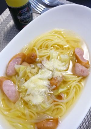 ノンオイル♪ヘルシースープスパゲッティ-レシピのメイン写真