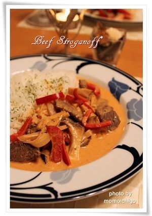 ビーフストロガノフ-レシピのメイン写真