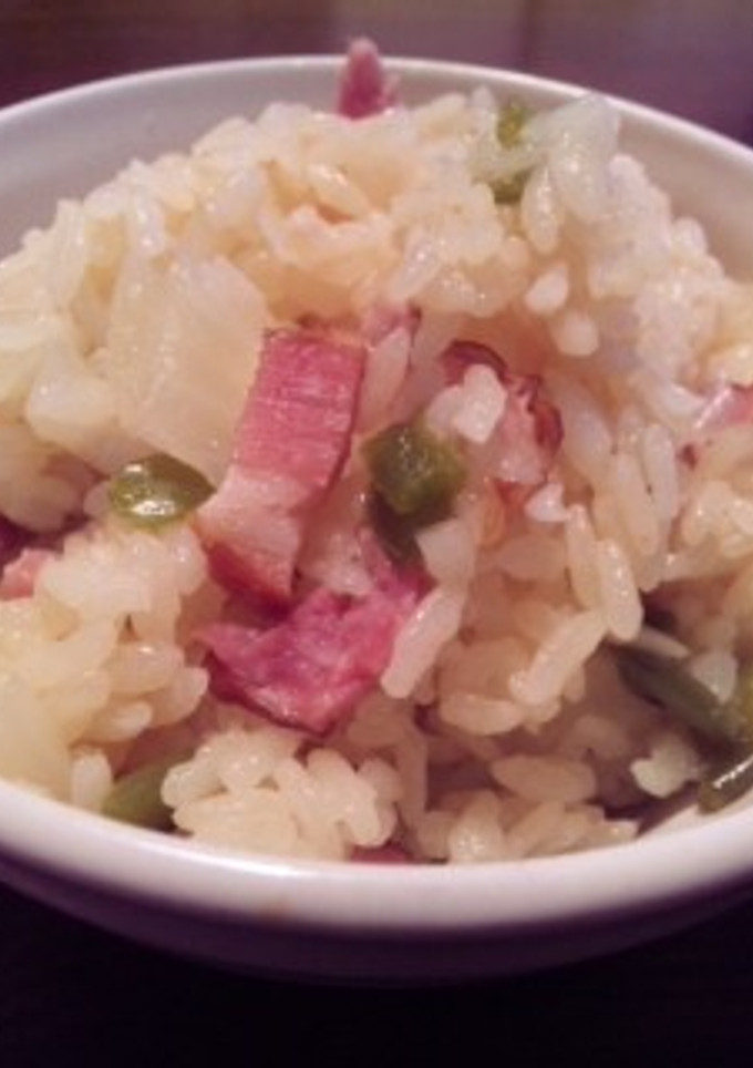 炒めない！炊飯器にお任せ簡単ピラフ-レシピのメイン写真