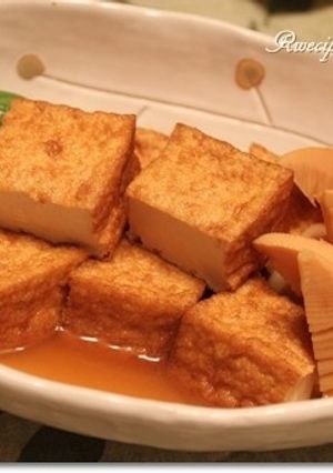 筍と厚揚げの煮物-レシピのメイン写真