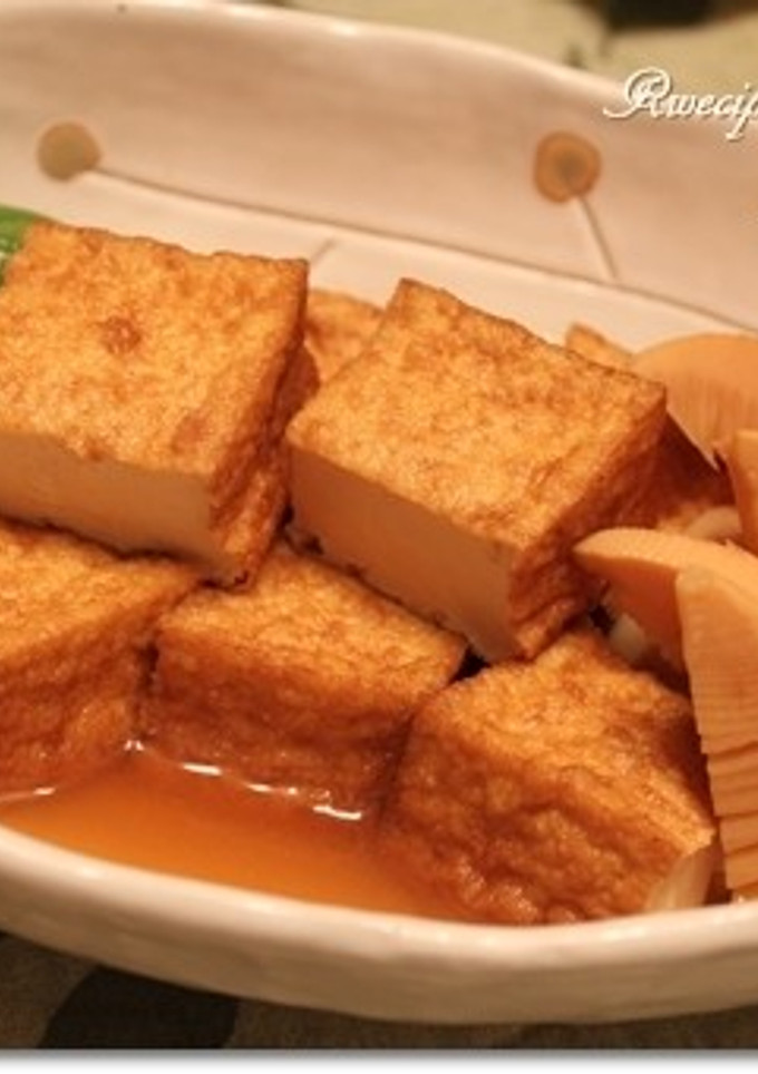筍と厚揚げの煮物-レシピのメイン写真