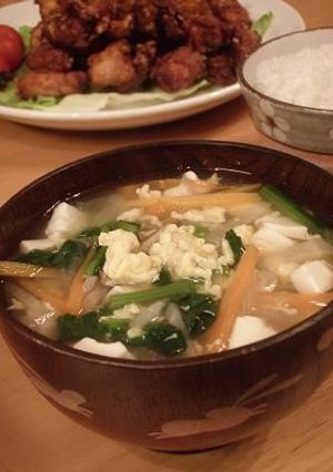 ✿かき玉汁✿-レシピのメイン写真