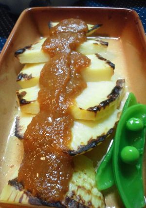 シャキシャキｯ！グリル筍の味噌バター-レシピのメイン写真