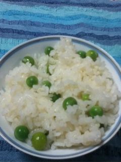 うすいえんどうで 豆ごはん-レシピのメイン写真