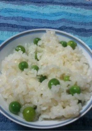 うすいえんどうで 豆ごはん-レシピのメイン写真