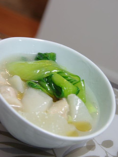 【鶏と大根の塩治部煮】-レシピのメイン写真