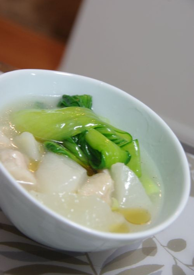 【鶏と大根の塩治部煮】-レシピのメイン写真