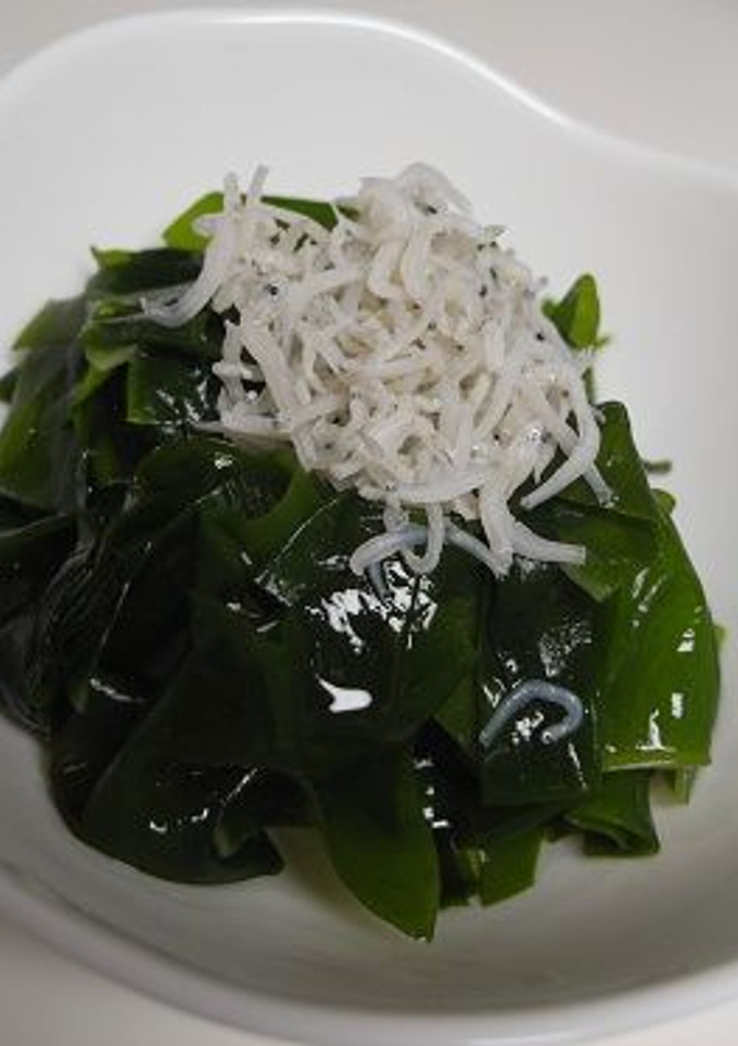 わかめとちりめんじゃこの酢の物-レシピのメイン写真