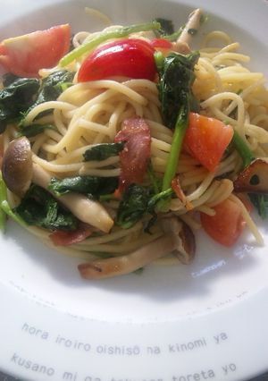 菜の花パスタ-レシピのメイン写真
