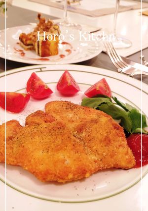 柔らかしっとり♡ミラノ風チキンカツレツ-レシピのメイン写真