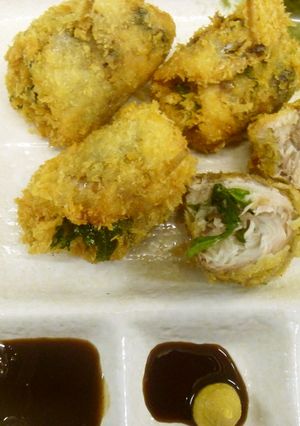 鯵のシソ巻きフライ(๑￫ܫ￩)美味し↑↑-レシピのメイン写真