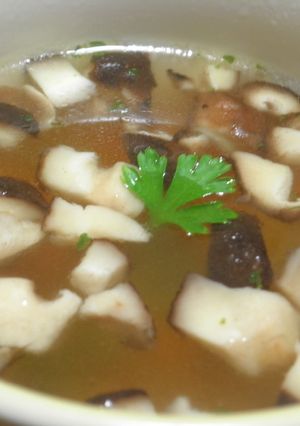 あっという間に完成！しいたけスープ♪-レシピのメイン写真