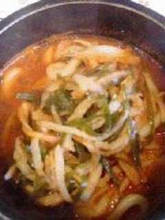 味噌唐辛子煮込みうどん-レシピのメイン写真