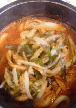味噌唐辛子煮込みうどん-レシピのメイン写真