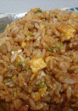 納豆チャーハン♪(キムチ入りも☆)-レシピのメイン写真