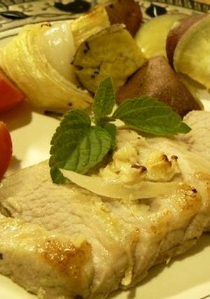 豚肉と野菜のレモンハーブ焼き-レシピのメイン写真