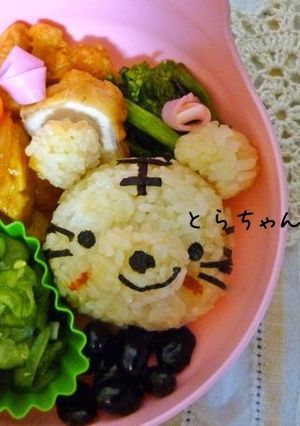 とらさん☆キャラ弁-レシピのメイン写真