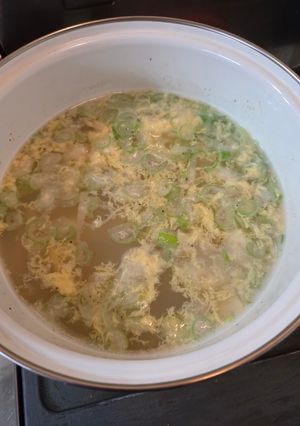 タケノコの卵スープ-レシピのメイン写真