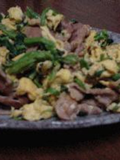 豚肉のほうれん草炒め-レシピのメイン写真