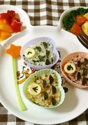 キャラ弁☆鯉のぼりごはん-レシピのメイン写真