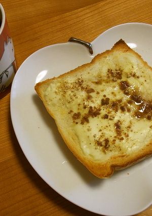 クリームチーズとはちみつきな粉のトースト-レシピのメイン写真