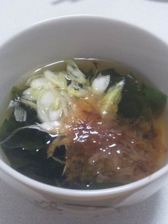 ☆簡単 お湯を注ぐだけ 塩昆布スープ☆-レシピのメイン写真